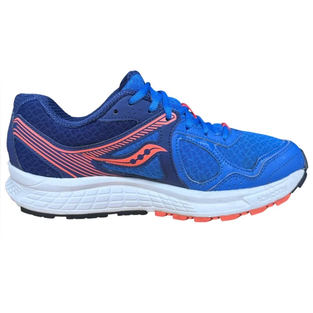 Saucony Cohesion 10 Blue/Coral Pink S15333-2 Women's Running Walking Shoes US 9